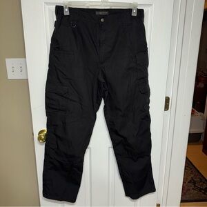 5.11 Tactical Pants 36x32 Ripstop Lightweight Cargo Black Taclite Pro 74273